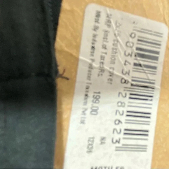 Mother Earth Pillow Cover 12” x 36” Red Blue Batik Embroidery Hook and Loop - Picture 8 of 9